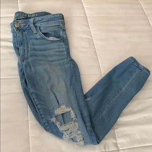 American Eagle Distressed Jeggings